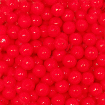 Perle en sucre - Rouge - 7mm