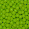 Perle en sucre - Vert lime - 7mm