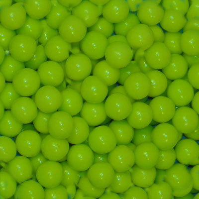 Perle en sucre - Vert lime - 7mm