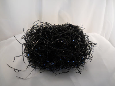 Paille Noire de cellophane - 30 gr. environ