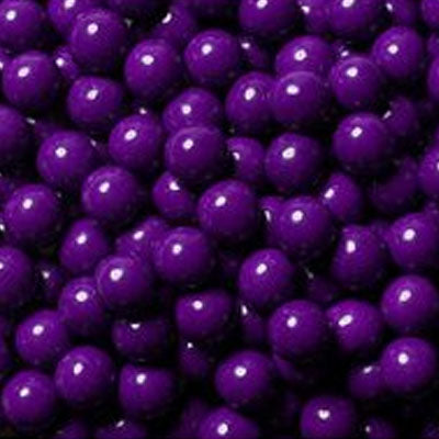 Sixlet - Bille - Perle Chocolat 10mm - 70 gr. Violet foncé