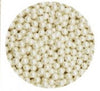 Perle en sucre - Blanc perle - 4mm