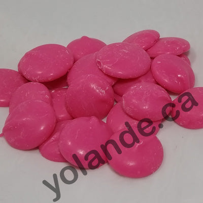 Pastilles de chocolat Composé Merckens rose 80 gr.