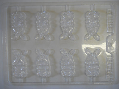 Lapin 2 5/8" sur bâton - Suçon - Pâques (EA-906)