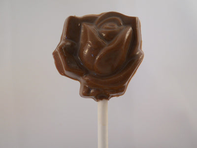 Moule à chocolat Fleur - Rose sur bâton - Suçon (S-F12)