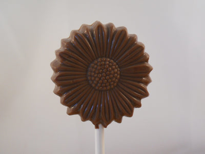 Moule à chocolat Fleur - Marguerite sur bâton - Suçon (S-F19)