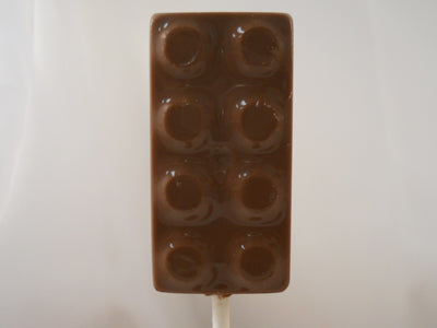 Moule à chocolat - Bloc de construction Légo sur bâton - Suçon - Jeux (S-G123)