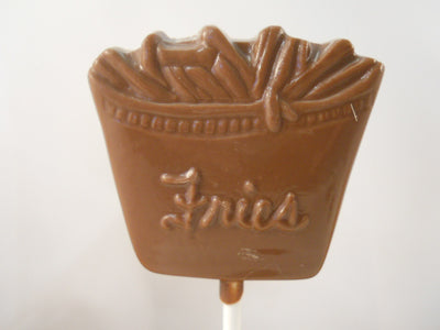 Moule à chocolat - Frites sur bâton - Suçon (S-G14)