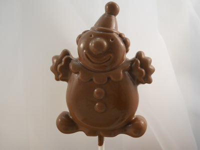 Moule à chocolat - Clowns sur bâton - Suçon (S-G25)