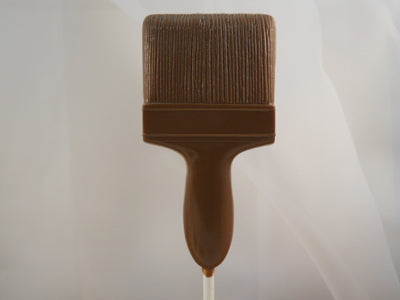 Moule à chocolat - Pinceau sur bâton - Suçon - Métier (S-G65)