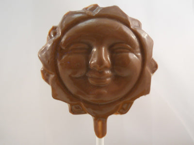 Moule à chocolat - Soleil et étoile sur bâton - Suçon (S-G08)