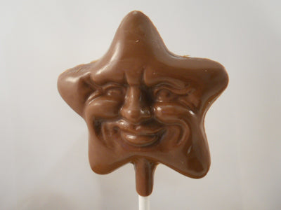 Moule à chocolat - Soleil et étoile sur bâton - Suçon (S-G08)