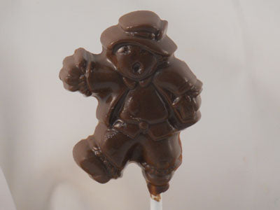 Moule à chocolat Halloween - Épouvantail sur bâton - Suçon (S-H06)