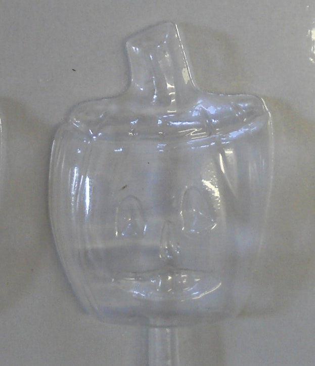 Citrouille 2 3/8" sur bâton - Suçon - Halloween (HA-370)