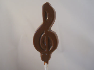 Moule à chocolat Musique - Clé de sol sur bâton - Suçon (S-M01)