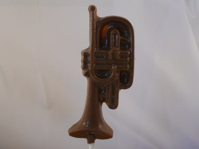Moule à chocolat Musique - Saxophone - Trompette - Violon sur bâton - Suçon (S-M03)