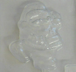 Moule à chocolat Noël - Père Noël sur bâton - Suçon (S-N261)