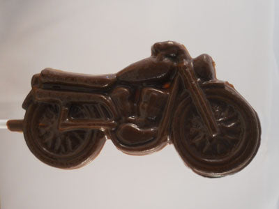 Moule à chocolat Transport - Moto sur bâton - Suçon (S-Q02)