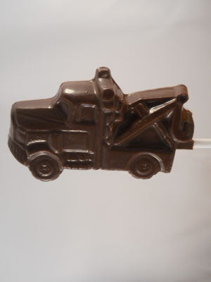 Moule à chocolat Transport - Remorqueuse sur bâton - Suçon (S-Q16)