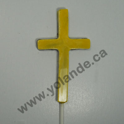 Moule à chocolat Religieux - Croix sur bâton - Suçon (S-R01)