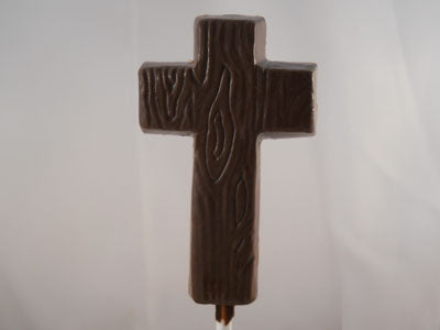 Moule à chocolat Religieux - Croix sur bâton - Suçon (S-R02)