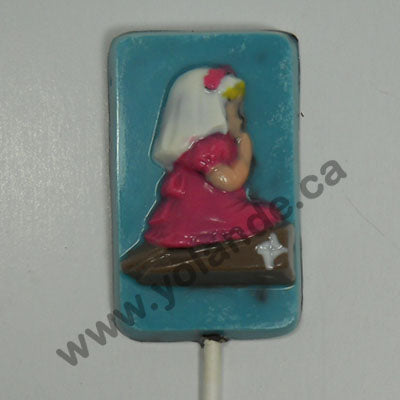 Moule à chocolat Religieux - Communiante - Fille - Suçon (S-R06)