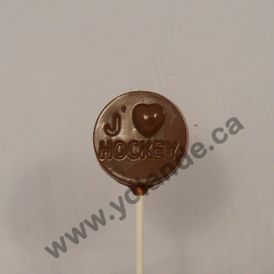 Moule à chocolat Sport - Hockey sur bâton - Suçon (S-S01)