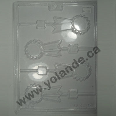 Moule à chocolat Sport - Ruban gagnant sur bâton - Suçon (S-S08)