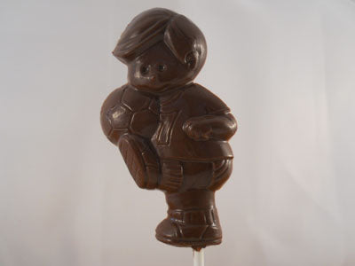Moule à chocolat - Joueur de soccer sur bâton - Suçon - Sport (S-S15)