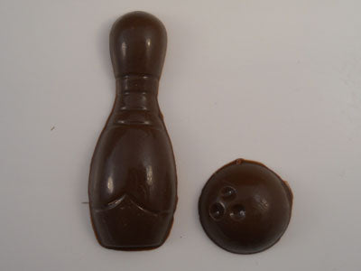 Moule à chocolat Sport - Quilles et boule - Bouchée (B-S04)