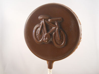 Moule à chocolat Sport - Vélo sur bâton - bicyclette - Suçon (S-S54)