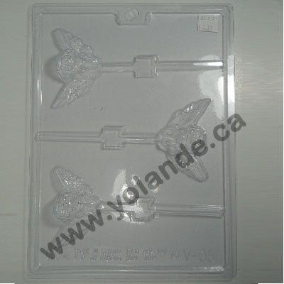 Moule à chocolat St-Valentin - Chérubin - Suçon (S-V05)