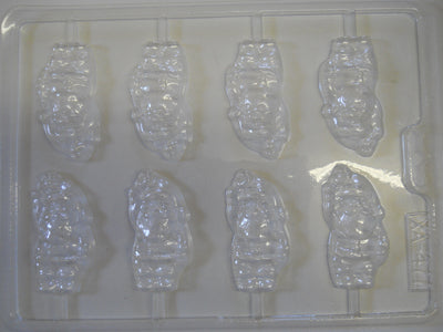 Père Noël 2 3/4" sur bâton - Suçon (XA-477)