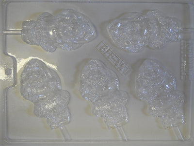 Père Noël 3.5" sur bâton - Suçon (XA-479)