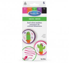 Crayon - Marqueur Pointe fine Néon ( 5 couleurs )