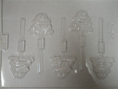 Moule à chocolat - Grenouille sur bâton - Suçon - Animal (S-A10)