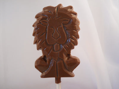 Moule à chocolat Animal - Lion sur bâton - Suçon (S-A12)