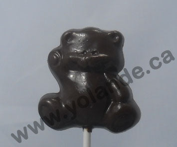 Moule à chocolat - Ourson sur bâton - Suçon - Animal (S-A21)
