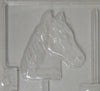 Moule à chocolat - Tête de cheval sur bâton - Suçon - Animal (S-A45)