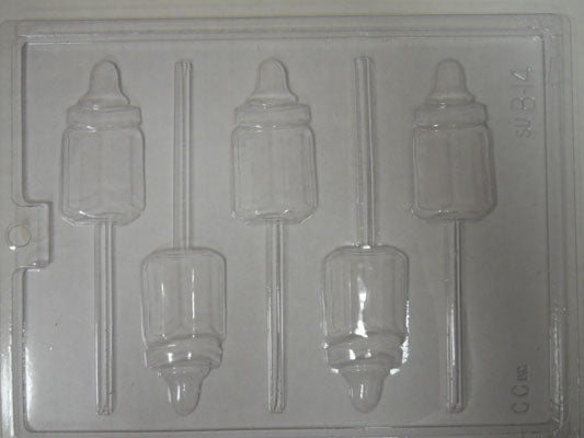 Moule à chocolat - Bouteille sur bâton - Suçon - Bébé (S-B14)