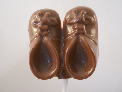 Moule à chocolat - Bottine de bébé sur bâton - Suçon - Bébé (S-B16)
