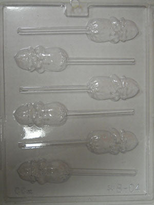 Moule à chocolat - Bébé sur bâton - Suçon - Bébé (S-B04)