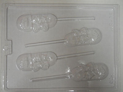 Moule à chocolat - Épingle à couche sur bâton - Suçon - Bébé (S-B05)