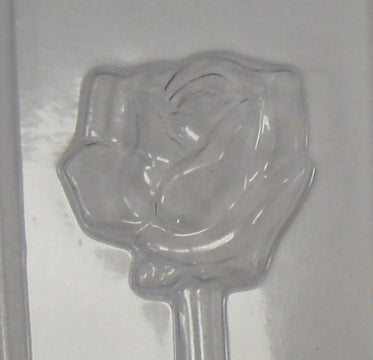 Moule à chocolat Fleur - Rose sur bâton - Suçon (S-F12)