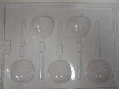 Moule à chocolat - Pomme sur bâton - Suçon - Alimentaire (S-F37)