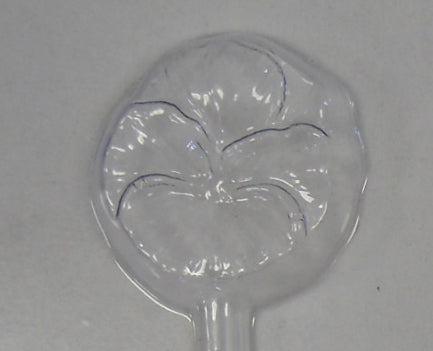 Moule à chocolat Fleur - Pensée sur bâton - Suçon (S-F05)