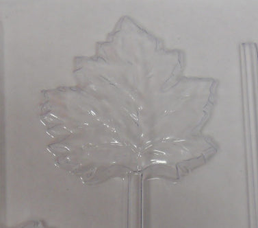 Moule à chocolat - Feuille d' érable sur bâton - Suçon (S-F51)