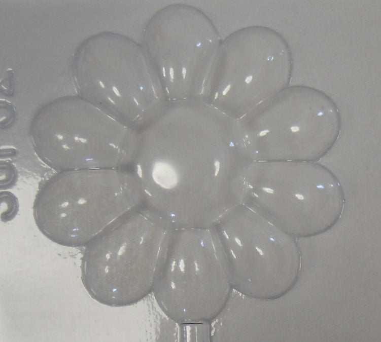 Moule à chocolat Fleur - Marguerite sur bâton - Suçon (S-F52)