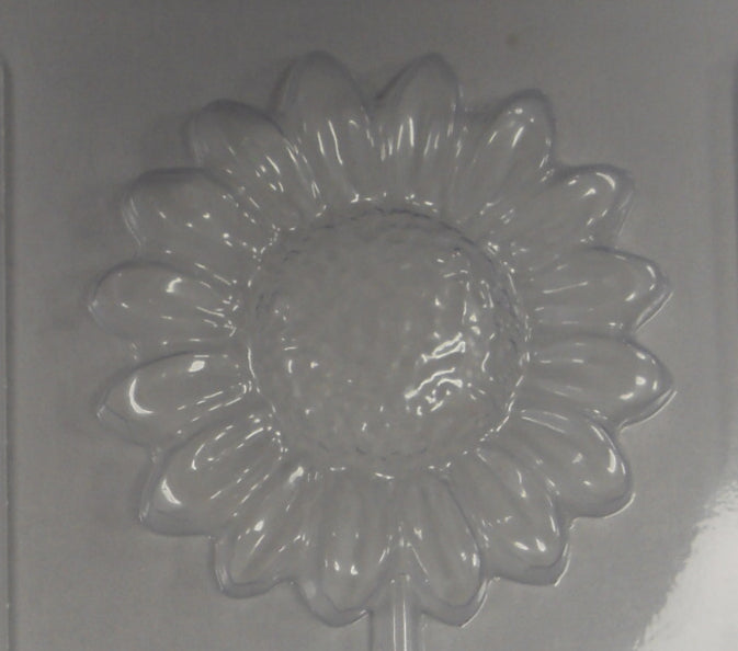 Moule à chocolat Fleur - Tournesol sur bâton - Suçon (S-F53)