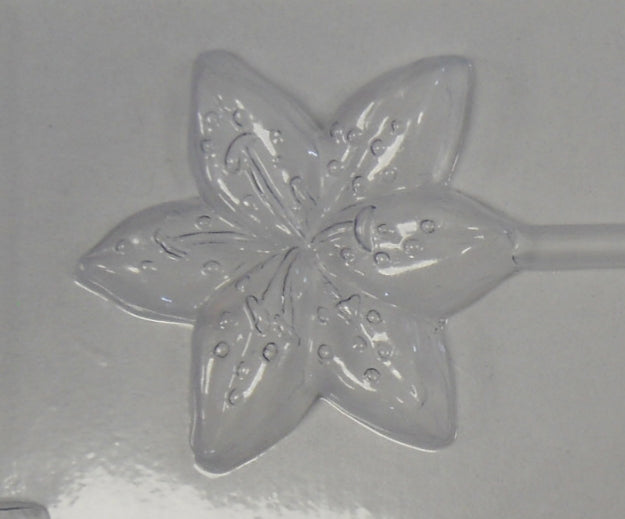 Moule à chocolat Fleur - Jonquille sur bâton - Suçon (S-F57)